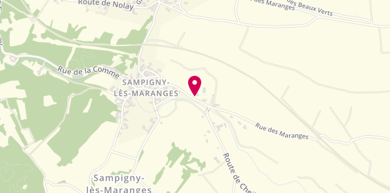Plan de Domaine Grachet-Duchemin, 7 Grande Rue, 71150 Sampigny-lès-Maranges