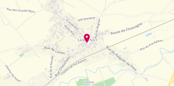 Plan de Le caveau de Santenay, 22 place du Jet d'Eau, 21590 Santenay