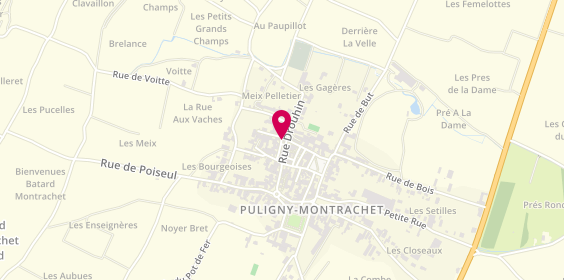 Plan de Domaine François Carillon, 2 Place de l'Église, 21190 Puligny-Montrachet