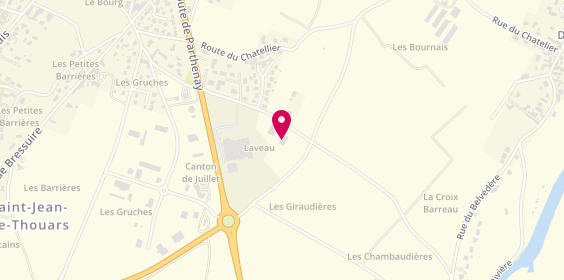 Plan de La Minute Blonde, 10 Route de Missé, 79100 Saint-Jean-de-Thouars