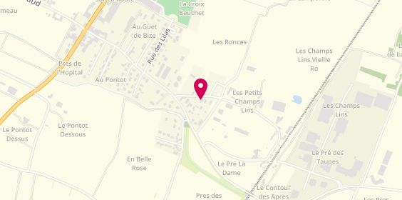 Plan de Caveau de la Tour, Chemin Champs Lins, 21190 Meursault