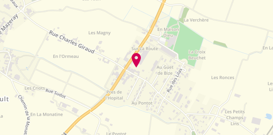 Plan de Domaine Alain Chalet et Fils, 1 Rue de la Gare, 21190 Meursault
