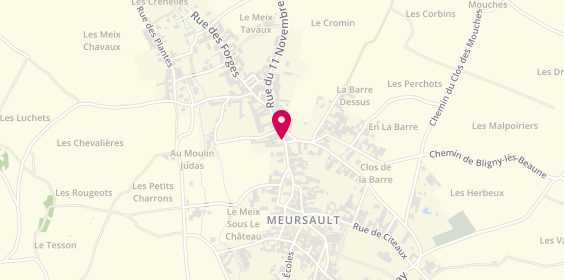Plan de Domaine Buisson-Battault, 5 Rue du 11 Novembre, 21190 Meursault