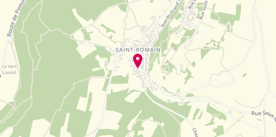 Plan de Domaine Henri & Gilles BUISSON, impasse du Clou, 21190 Saint-Romain