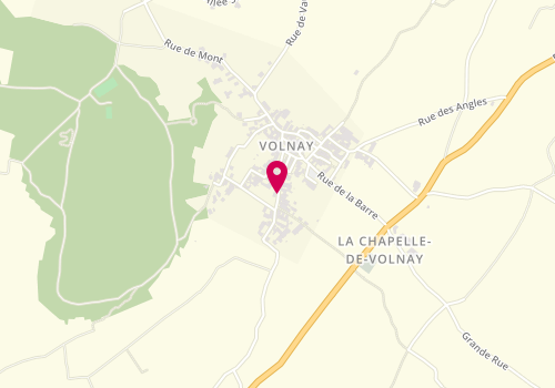 Plan de Domaine Michel Lafarge, 15 Rue de la Combe, 21190 Volnay
