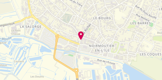 Plan de La Réserve, 6 Rue Piet, 85330 Noirmoutier-en-l'Île