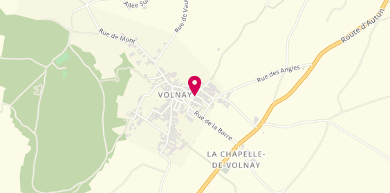 Plan de Domaine Joseph Voillot, 2 Rue de la Tour, 21190 Volnay