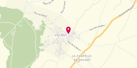 Plan de Domaine Albert Boillot, 2 ruelle Saint-Étienne, 21190 Volnay
