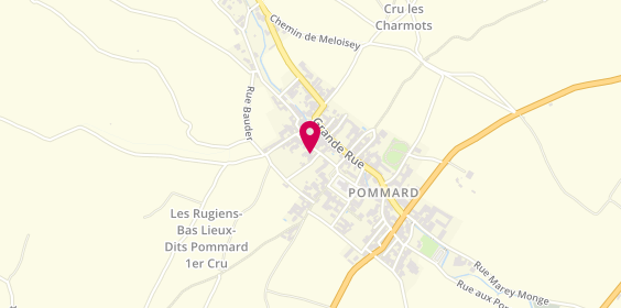 Plan de Domaine Loubet Dewailly, 3 Rue Notre Dame, 21630 Pommard