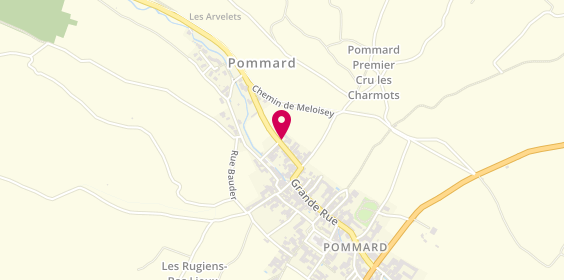 Plan de Domaine Billard-Gonnet, 1 Route d'Ivry, 21630 Pommard