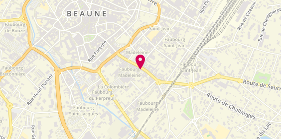 Plan de Mon Millésime, 54 Rue du Faubourg Madeleine, 21200 Beaune