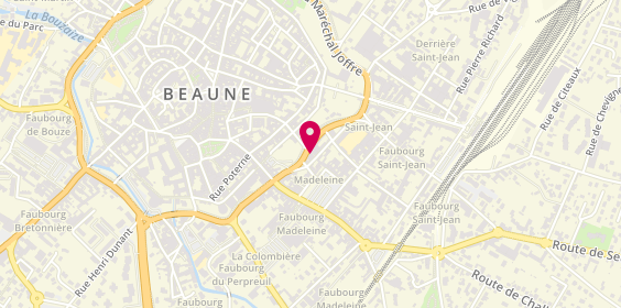 Plan de Benoit Chapelle, 12 Boulevard Jules Ferry, 21200 Beaune