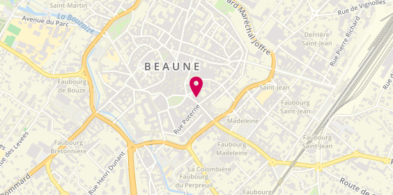 Plan de Mes Bourgognes, 13 Rue d'Alsace, 21200 Beaune