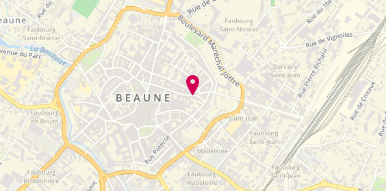 Plan de Delicave, 26 Rue Tonneliers, 21200 Beaune