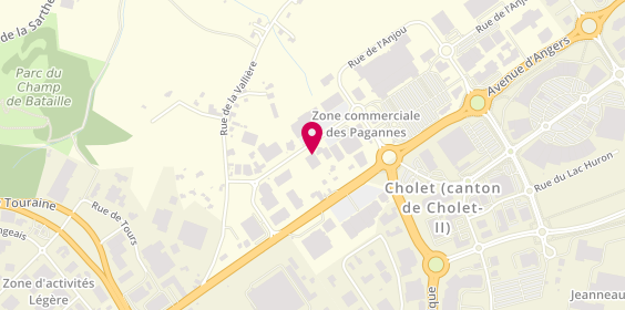 Plan de Les Caves de la Vallée, 9 Bis Rue des Pagannes, 49300 Cholet