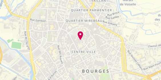 Plan de Vinapava, 22 Rue Coursarlon, 18000 Bourges