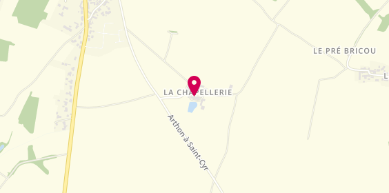 Plan de Domaine de la Chapellerie, La Chapellerie, 44680 Chaumes-en-Retz