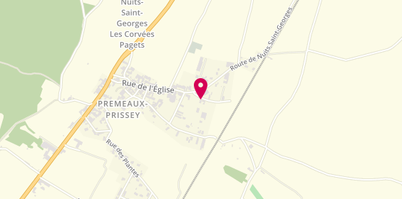 Plan de Domaine Truchetet, 5 Rue des Masers, 21700 Premeaux-Prissey