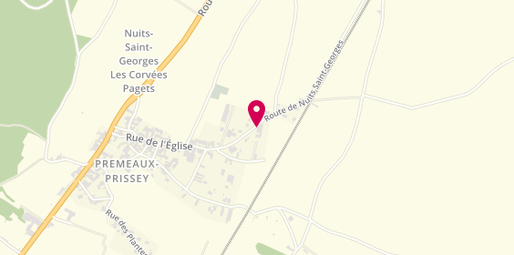 Plan de Domaine R Dubois et Fils, 7 Route de Nuits Saint Georges, 21700 Premeaux-Prissey
