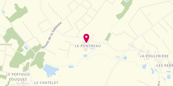 Plan de Domaine du Pontreau, Le Pontreau, 44330 Mouzillon
