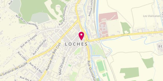 Plan de La Loire en Tonneaux, 29 Grande Rue, 37600 Loches