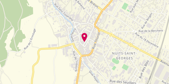 Plan de LABEILLE Maxime, 18 Grande Rue, 21700 Nuits-Saint-Georges