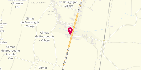 Plan de Domaine Arnoux-Lachaux, 3, Route Nationale 74, 21700 Vosne-Romanée