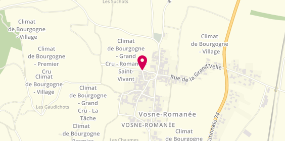 Plan de Domaine Denis Thomas, 4 Rue Derrière le Four, 21700 Vosne-Romanée