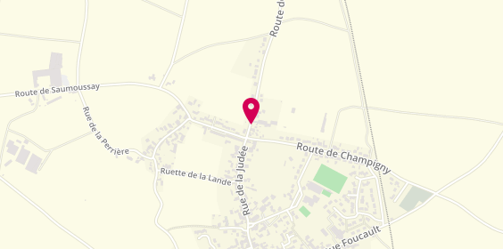 Plan de Domaine Dubois Christelle, 8 Route Chace, 49260 Saint-Cyr-en-Bourg