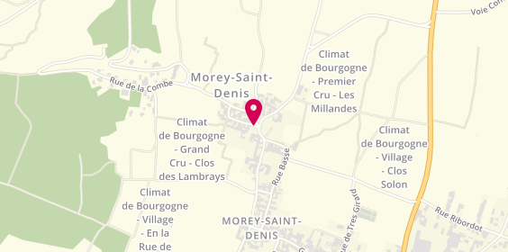 Plan de Domaine Chantal Remy, 1 place du Monument, 21220 Morey-Saint-Denis