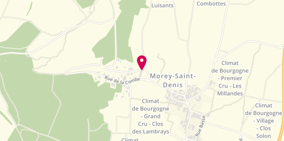 Plan de Domaine Ponsot, 21 Rue de la Montagne, 21220 Morey-Saint-Denis