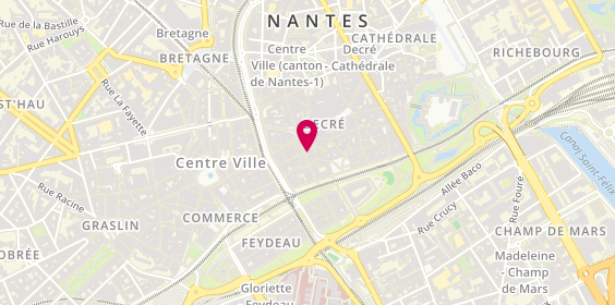 Plan de Les Caves du Beffroi - Lemaitre, 12 Rue de la Paix, 44000 Nantes