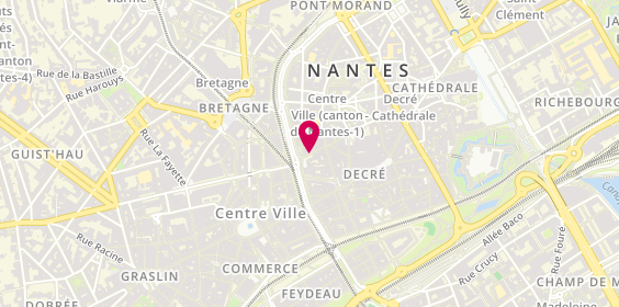 Plan de Les Distillés, 10 Rue des 3 Croissants, 44000 Nantes