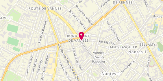 Plan de La Vinothèque, 138 Rue des Hauts Pavés, 44000 Nantes