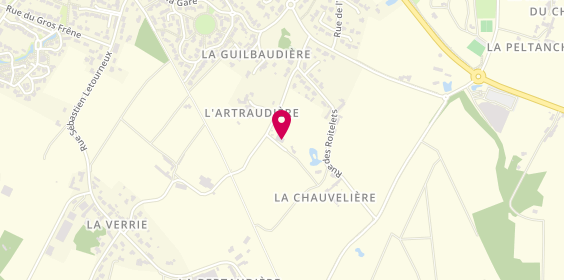 Plan de Domaine de la Noue, 17 Rue des Alouettes, 44450 Saint-Julien-de-Concelles