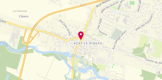 Plan de Vinea Loire Valley, 35 Rue Nationale, 37190 Azay-le-Rideau