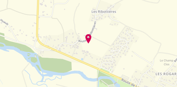 Plan de Quentin Bourse, 68 Route de Langeais, 37190 Azay-le-Rideau