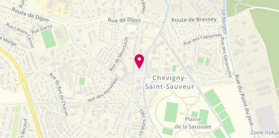Plan de Cavavin, 33 avenue de la République, 21800 Chevigny-Saint-Sauveur