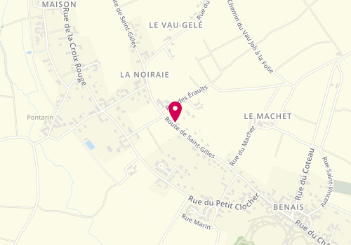 Plan de Fauvy Laurent, 14 Route de Saint-Gilles, 37140 Benais