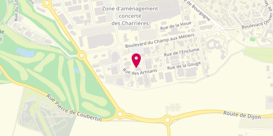 Plan de Le Goût du Vin, 10 Rue des Artisans, Zone Commerciale Gifi - Grand Frais
Derrière Babou, 21800 Quetigny