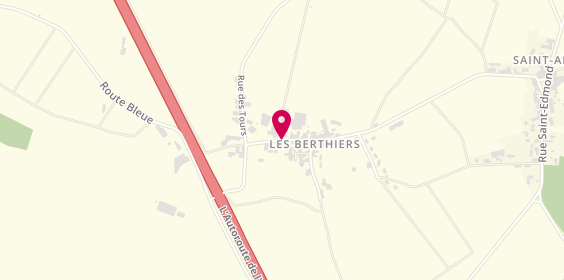 Plan de Domaine Serge Dagueneau et Filles, Les Berthiers 22 Rue Mont Beauvois, 58150 Saint-Andelain