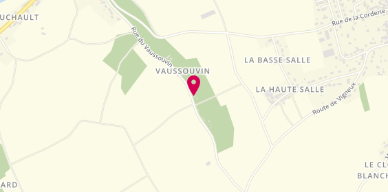 Plan de Gouteux de Touraine et du Val de Loire, 52 Rue de Vaussouvin, 37190 Vallères