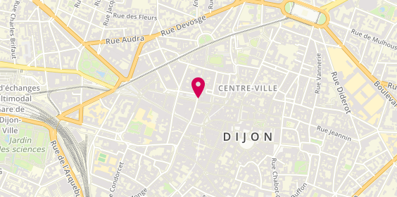 Plan de L’Arsouille, 51 Rue des Godrans, 21000 Dijon