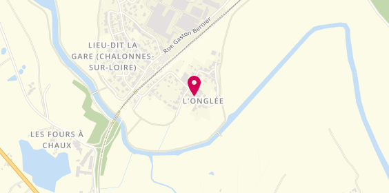 Plan de Domaine de la Gerfaudrie, 25 Rue de l'Onglee, 49290 Chalonnes-sur-Loire