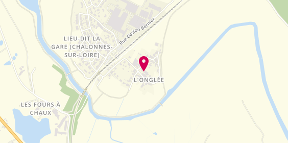 Plan de Domaine du Gerfaut / Domaine de la Gerfaudrie, 25 Rue de l'Onglée, 49290 Chalonnes-sur-Loire