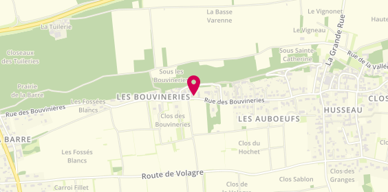 Plan de Domaine Lise & Bertrand Jousset, 36 Rue des Bouvineries, 37270 Montlouis-sur-Loire