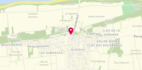 Plan de Des Cours, 2 Bis la Grande Rue, 37270 Montlouis-sur-Loire