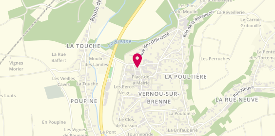 Plan de Les Vents d'Anges, 12 Rue Lucien Arnoult, 37210 Vernou-sur-Brenne