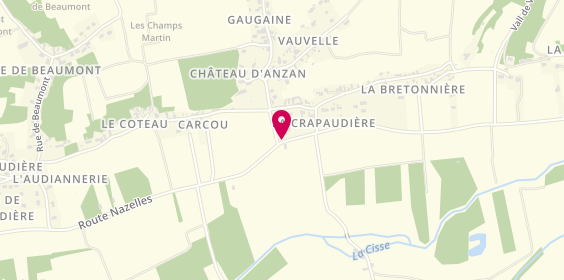 Plan de Domaine Thierry COSME, 1127 Route Nazelles, 37210 Noizay