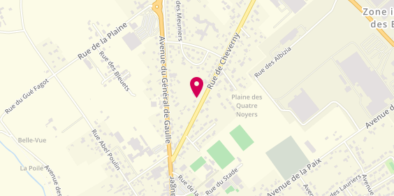 Plan de Arôme et Papilles, 18 Rue de Cheverny, 41700 Le Controis-en-Sologne